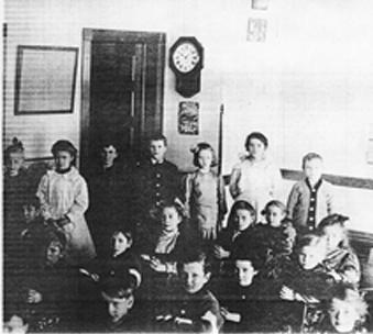 Schoolhouse clock West Allis classroom.