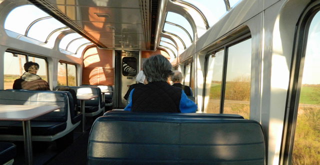 Amish on Amtrak
