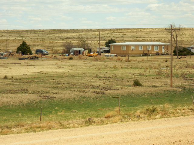 Kansas trailer home.