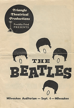 Beatles Flyer MIlwaukee