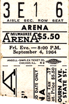 Bruce's Ticket Stub