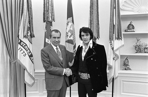 Nixon and Presley 1970.