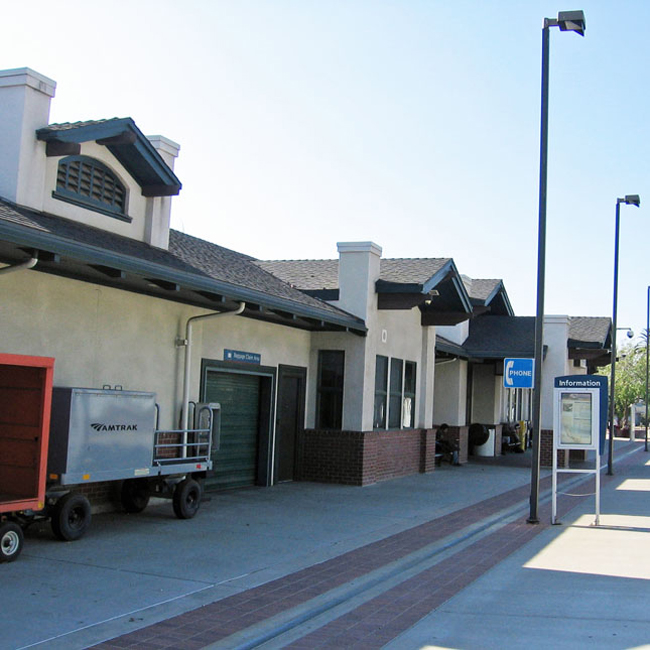 Merced, California station.