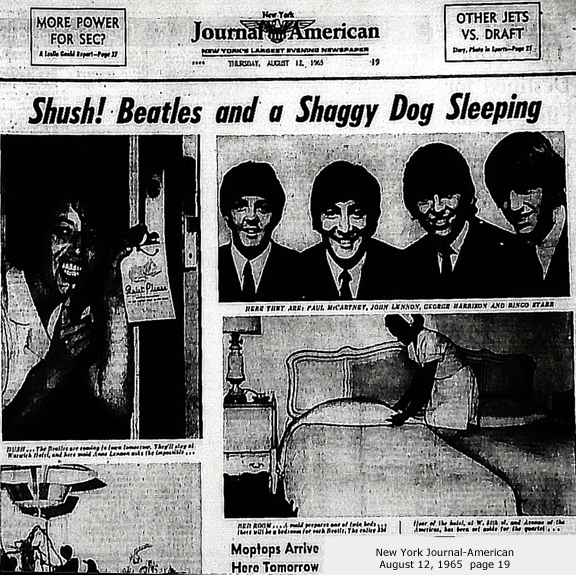 Beatles New York 1965