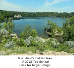 Brookfield's hidden lake