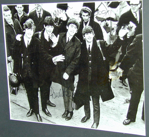Beatles 1965 autographs