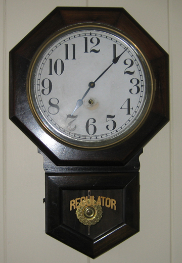 Schoolhouse clock