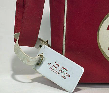 Beatles bag tag.