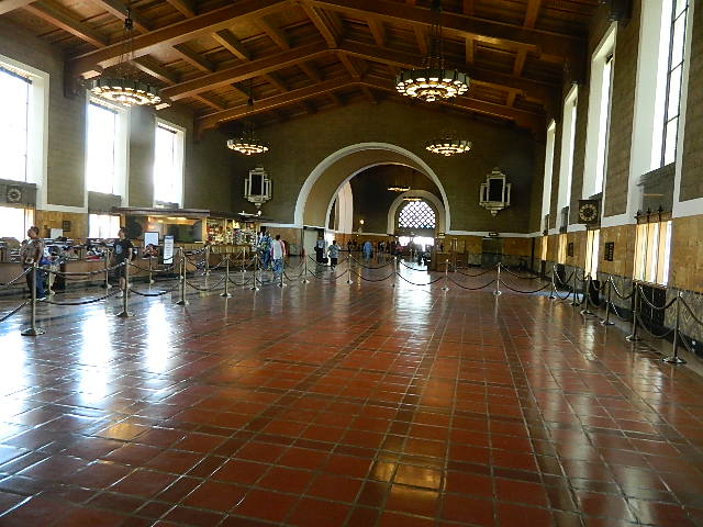 LA Amtrak station interior