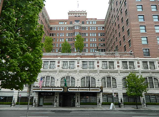 Davenport Hotel exterior