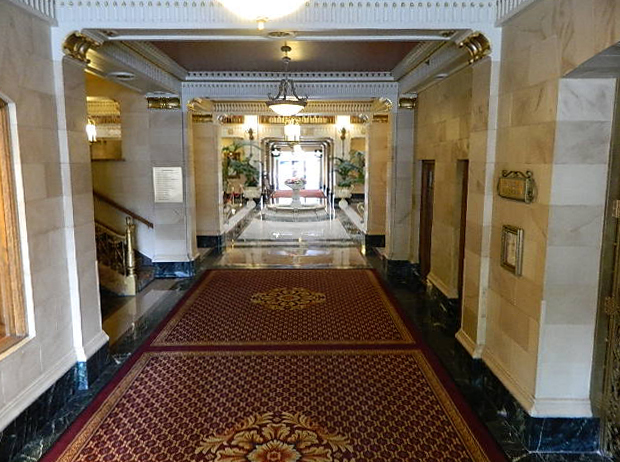 Davenport Hotel hall