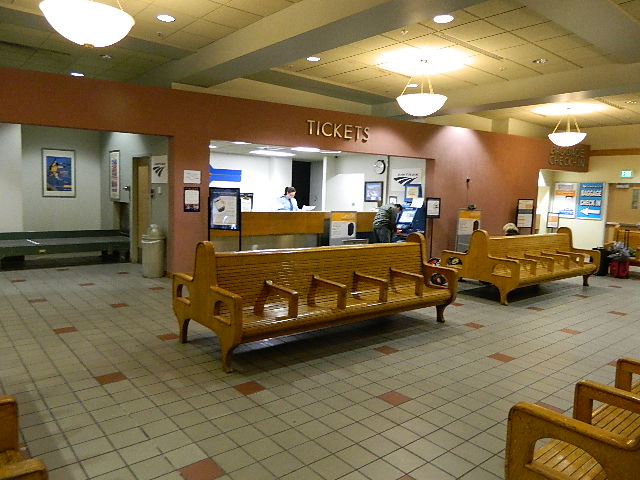 Spokane depot interior